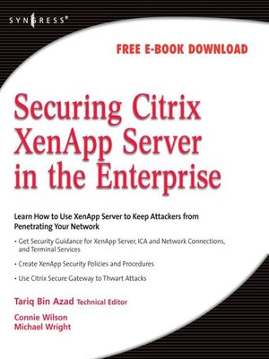 cover image of Securing Citrix XenApp Server in the Enterprise